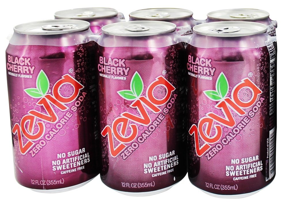 Amazon.com : Zevia Natural Black Cherry Diet Soda (4x6/12 OZ